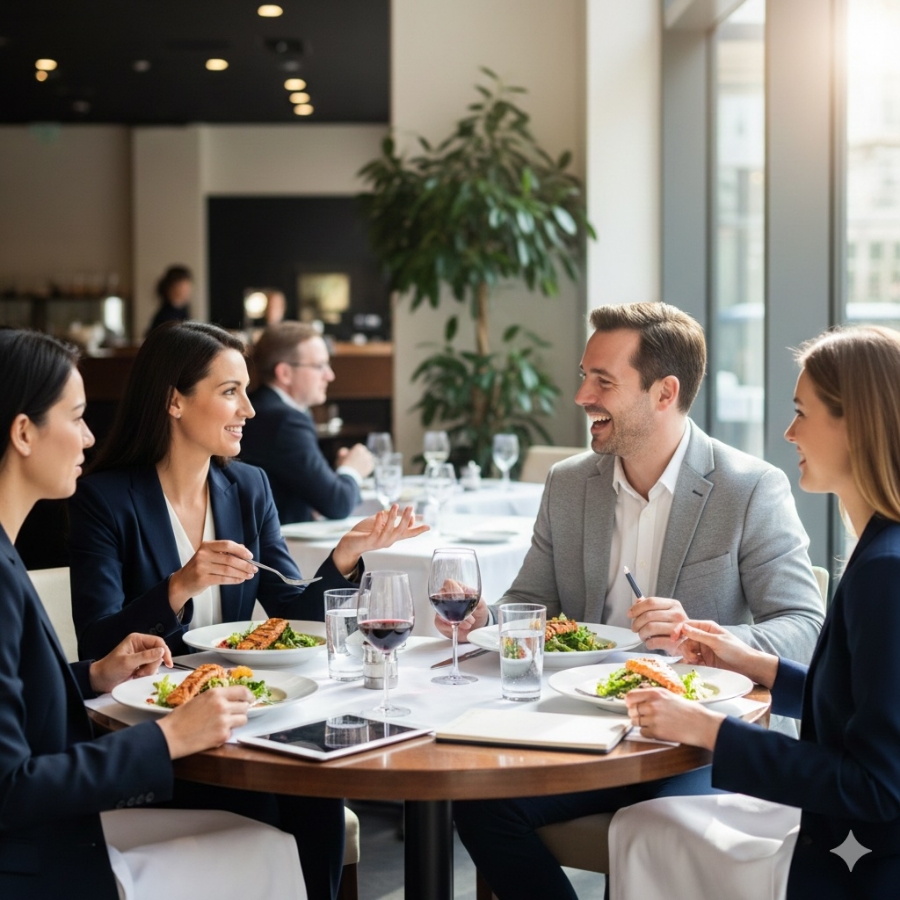 These Seven Tips Can Help You Host a Successful Business Lunch Meeting